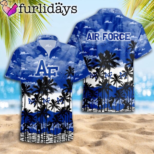 Air Force Falcons Palms Tree Hawaiian Shirt