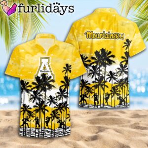 Appalachian State Mountaineers Palms Tree Hawaiian…