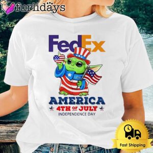 Baby Yoda FedEx America 4th Of…