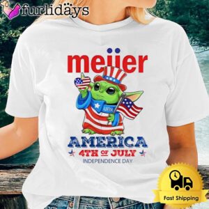 Baby Yoda Meijer’s America 4th Of July Unsiex T-Shirt