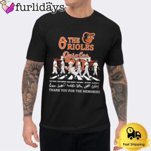 Baltimore Orioles Signature Thank You For The Memories Unisex T-Shirt