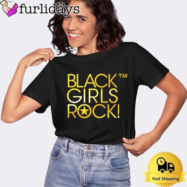 Black Girls Rock Classic Logo Gold T-Shirt