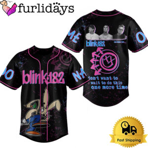 Blink 182 One More Time Tour 2024 Baseball Jersey