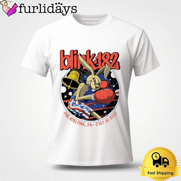 Blink 182 Philadelphia PA On July 26 2024 Unisex T-Shirt