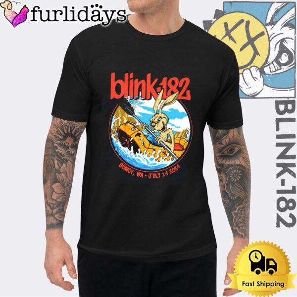 Blink 182 Tour In Quincy WA On July 2024 Unisex T-Shirt
