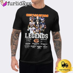Chicago Bears Legendary History Signature Unisex T-Shirt