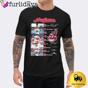 Cleveland Indians Logo Team Signature Unisex…