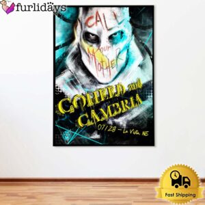Coheed And Cambria Show At The Astro Amphitheater On Jul 28 2024 Poster Canvas
