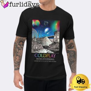 Coldplay Music Of The Spheres At Merkur Spiel-Arena Dusseldorf Germany On July 2024 Unisex T-Shirt