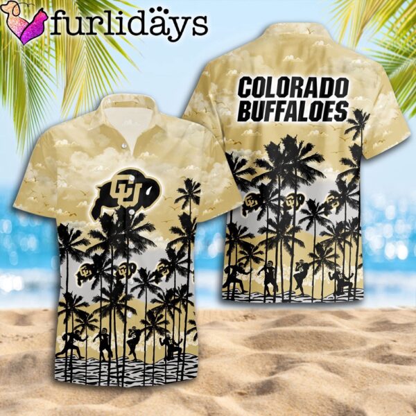 Colorado Buffaloes Palms Tree Hawaiian Shirt