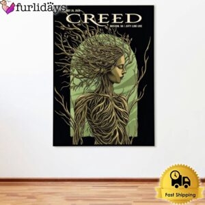 Creed At Jiffy Lube Live in Bristow VA On July 26 2024 Poster Canvas