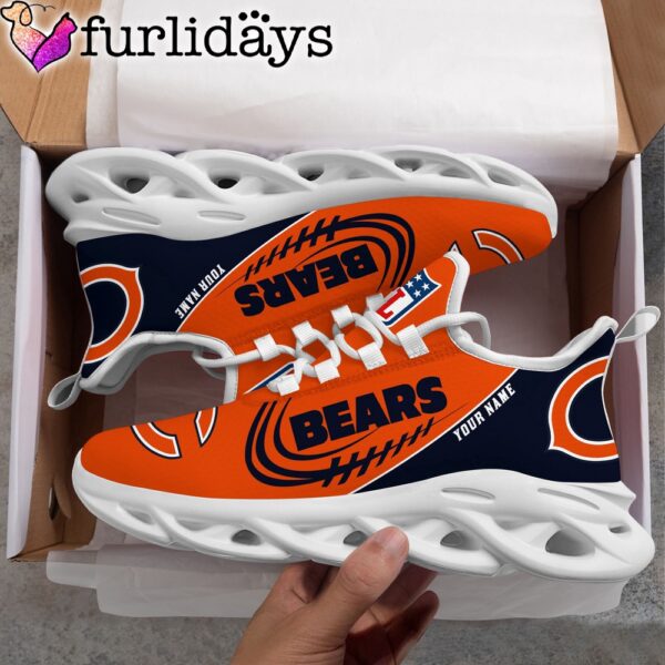 Custom Name NFL Chicago Bears Clunky Max Soul Shoes