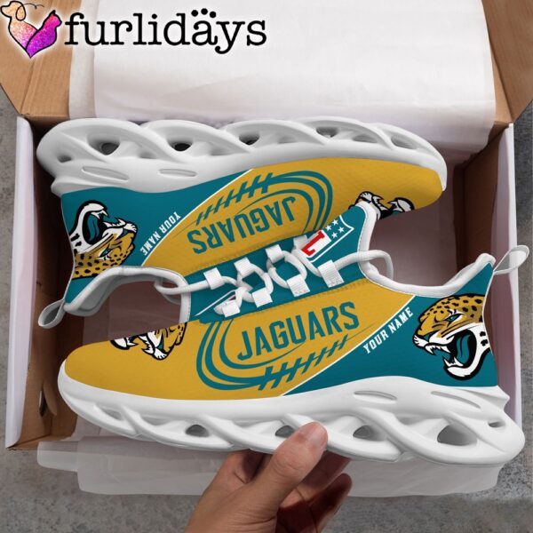 Custom Name NFL Jacksonville Jaguars Clunky Max Soul Shoes