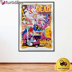 Dead And Company Live 2024 Dead Forever At Sphere Lasvegas Poster Canvas