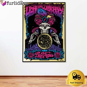 Dead And Company Sphere Las Vegas Limited Gig For The Concert 2024 Poster Canvas