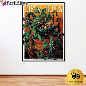 Dirty Heads Tour Northwell Health At Jones Beach Theater Wantagh NY July 20 2024 Poster Canvas