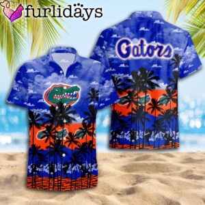 Florida Gators Palms Tree Hawaiian Shirt