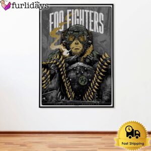 Foo Fighters Tour In Hershey PA On July 23 2024 Poster Canvas