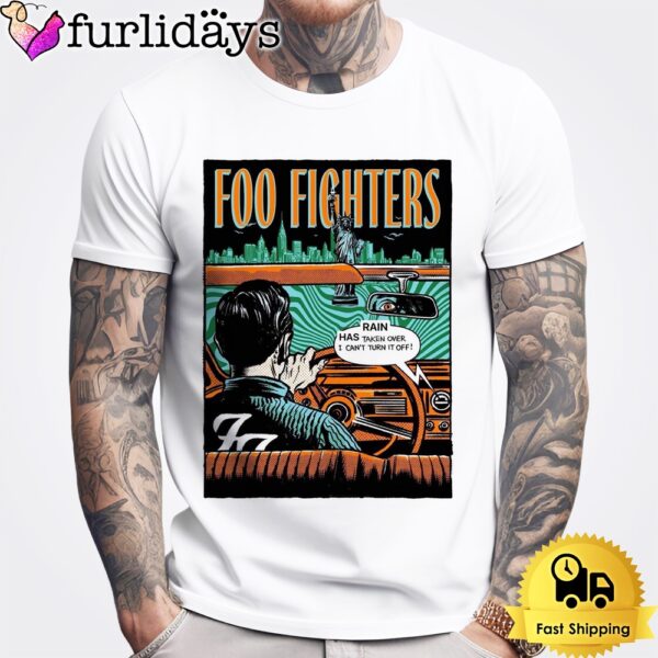 Foo Fighters Tour New York City Tonight At Citi Field On July 17 2024 Unisex T-Shirt