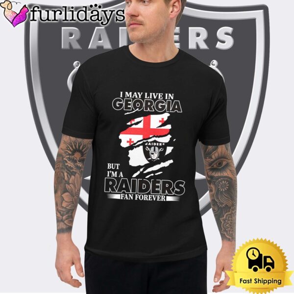 I May Live In Colorado But I’m A Raiders Fan Forever Unisex T-Shirt