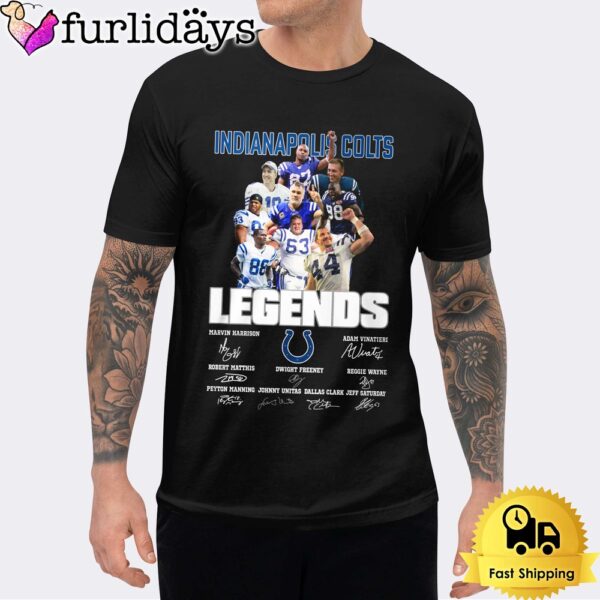 Indianapolis Colts Legendary History Signature Unisex T-Shirt