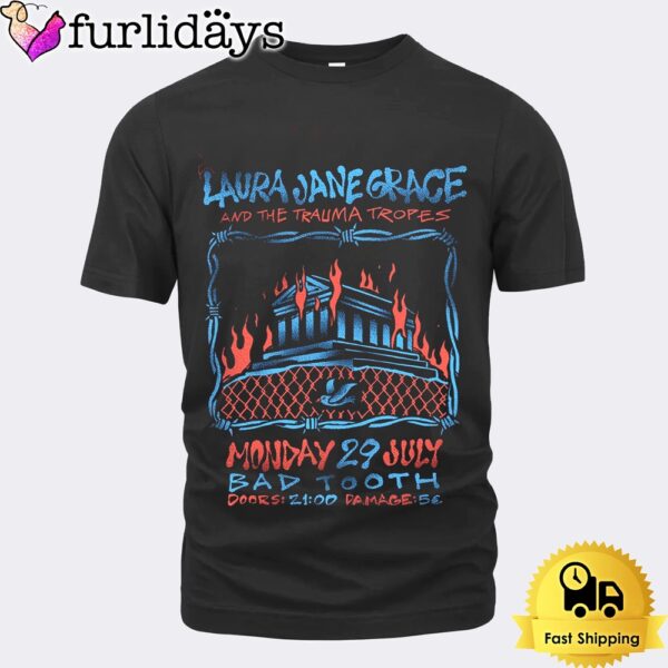 Laura Jane Grace At Bad Tooth Athens Greece On July 29 2024 Unisex T-Shirt
