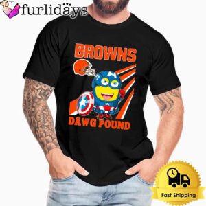 NFL Cleveland Browns Captain America Minion…