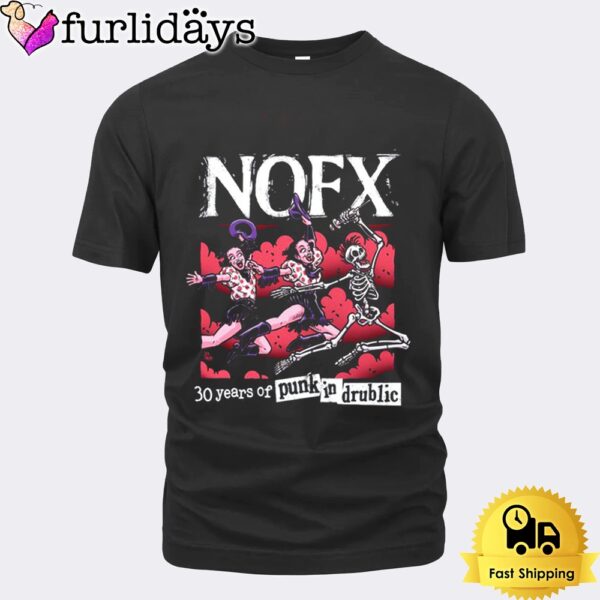 NOFX 30 Years Of Punk In Drublic 2024 Unisex T-Shirt