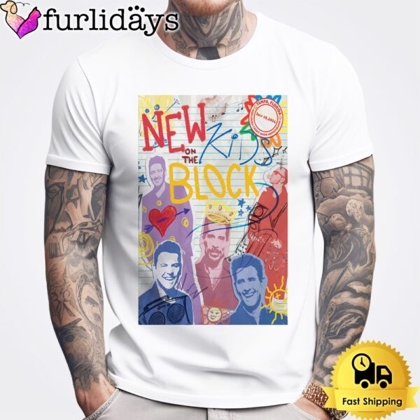 New Kids On The Block Tour In Tampa FL On July 19 2024 Unisex T-Shirt