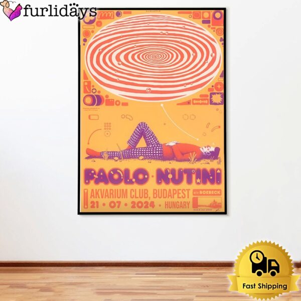 Paolo Nutini In Akvarium Klub Budapest Hungary On July 21 2024 Poster Canvas