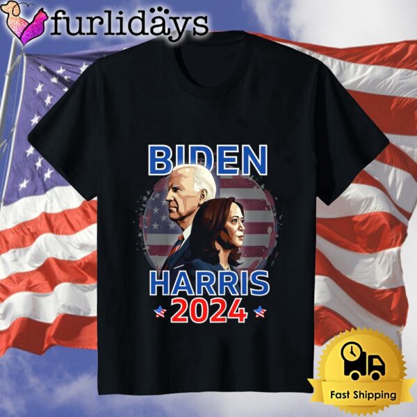 Patriotic Joe Biden Kamala Harris Democrat Campaign 2024 Unisex T-Shirt