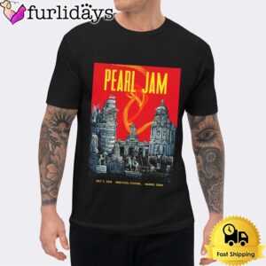 Pearl Jam Tour At Madcool Festival In Marrid Spain July 2024 Unisex T-Shirt