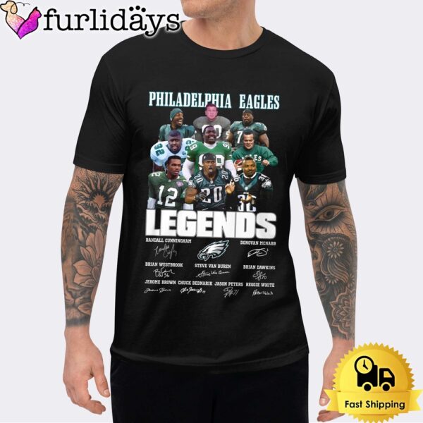 Philadelphia Eagles Legendary History Signature Unisex T-Shirt