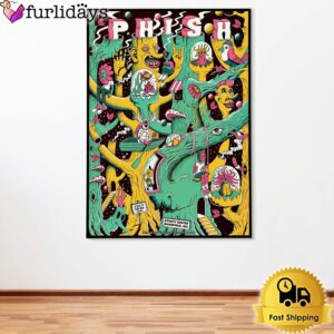 Phish Tour At Xfinity Center Mansfield MA On July 21 2024 Poster Canvas