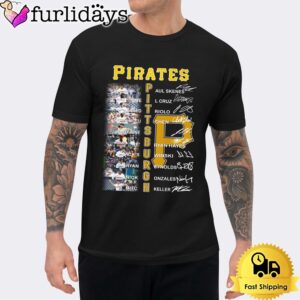 Pittsburgh Pirates Team Signature 2024 Unisex T-Shirt