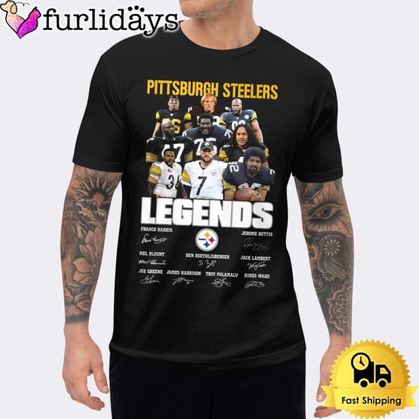 Pittsburgh Steelers Legendary History Signature Unisex T-Shirt