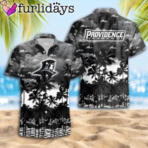 Providence Friars Palms Tree Hawaiian Shirt