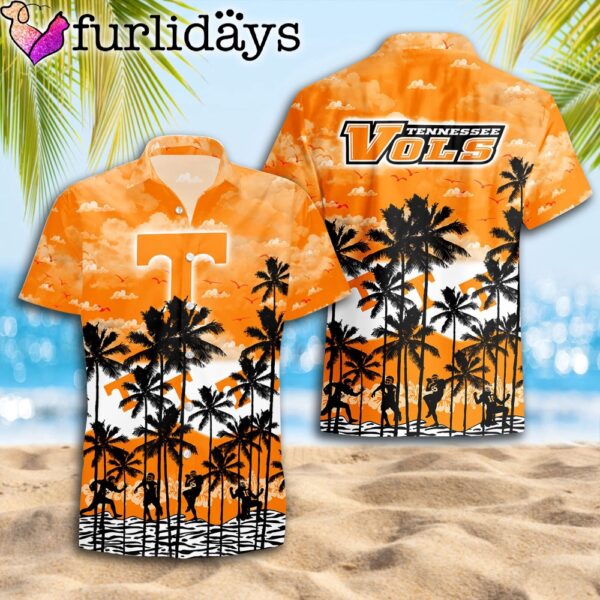 Tennessee Volunteers Palms Tree Hawaiian Shirt