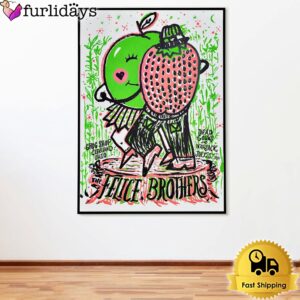 The Felice Brothers July 25 2024 The GrogShop in Cleveland OH Poster Canvas
