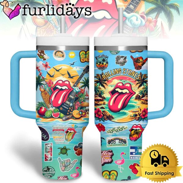 The Rolling Stones Here Comes Sun Stanley Tumbler 40oz