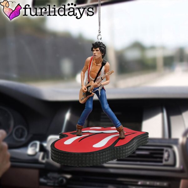 The Rolling Stones Keith Richards Car Ornament