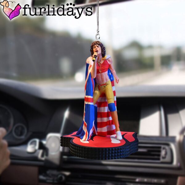 The Rolling Stones Mick Jagger Car Ornament