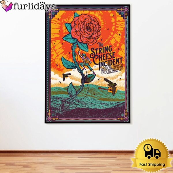 The String Cheese Incident At MGM Music Hall Boston MA On July 25-27 2024 Poster Canvas