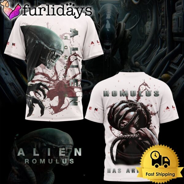 Alien Romulus Has Arrived All Over Print T Shirt