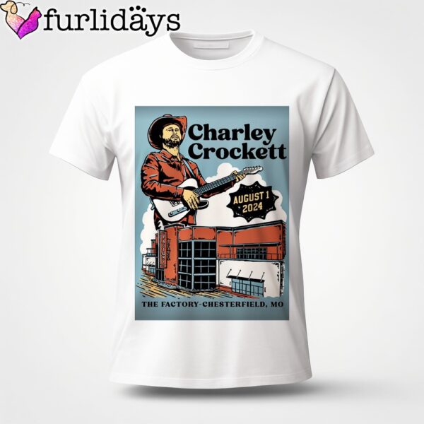 Charley Crockett Live At The Factory Chesterfield MO On August 1 2024 Unisex T-Shirt