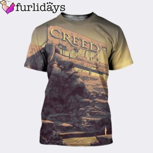 Creed Concert At PNC Music Pavilion In Charlotte NC All Over Print T-Shirt
