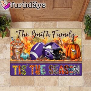 Custom Name Minnesota Vikings Tis The…