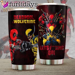 Deadpool And Wolverine Let Go Tumbler