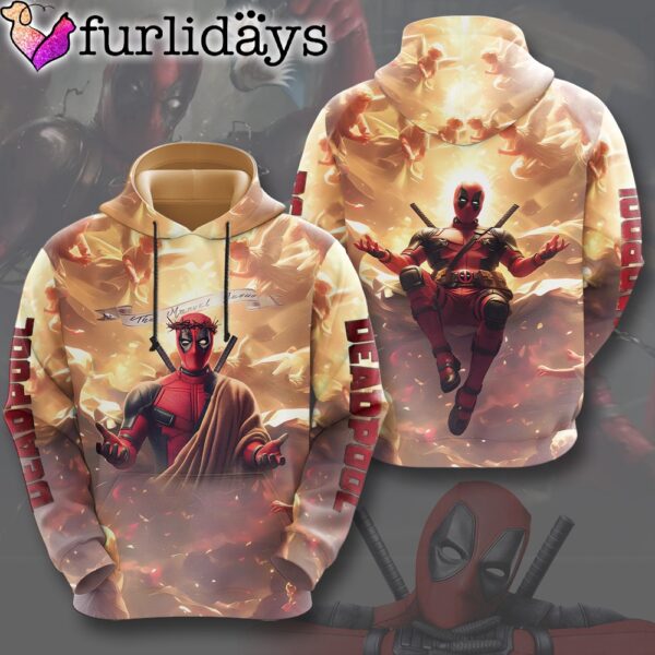 Deadpool I Am Marvel Jesus All Over Print Hoodie