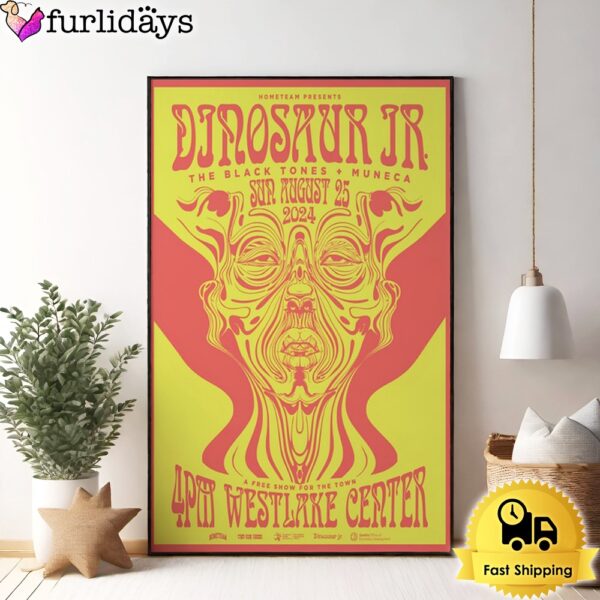 Dinosaur JR Aug 25 2024 Westlake Center In Seattle WA Poster Canvas